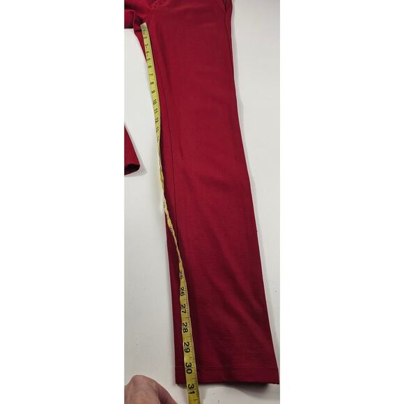 Kut from the kloth 0 red knit stretch trouser skinny pull on pants NWOT career - Picture 10 of 10